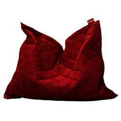 Stompa Uno S Plus Quilted Bean Bag Red